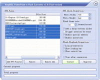 VeryDOC PowerPoint to Flash Converter 3.0 screenshot. Click to enlarge!