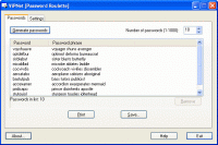 ViPNet Password Roulette 2.9.1 screenshot. Click to enlarge!
