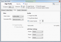 VidCoder 2.52 screenshot. Click to enlarge!