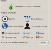 Vidalia Bundle 0.2.4.22 screenshot. Click to enlarge!