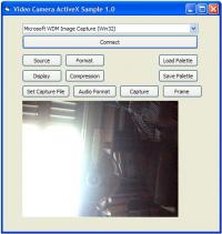 Video Camera ActiveX (OCX) 1.0 screenshot. Click to enlarge!