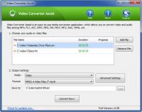 Video Converter Assist 1.50 screenshot. Click to enlarge!