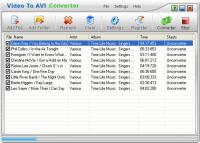 Video To AVI Converter 1.00 screenshot. Click to enlarge!