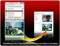 Video2Webcam 3.6.8.6 screenshot. Click to enlarge!