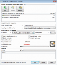 Virtual CD 10.5.0.0 screenshot. Click to enlarge!