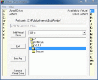 Virtual Drive Creator 3.0.1 screenshot. Click to enlarge!