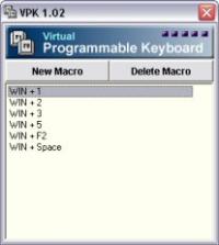 Virtual Programmable Keyboard 1.02 screenshot. Click to enlarge!