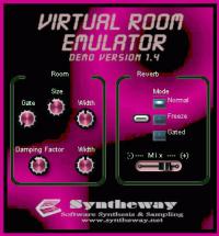 Virtual Room Emulator VST 1.4 screenshot. Click to enlarge!