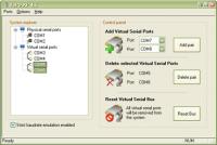 Virtual Serial Ports Driver XP2 2.0 screenshot. Click to enlarge!