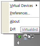 VirtualDVD 7.5 screenshot. Click to enlarge!