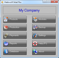 Vladovsoft Sklad 7.6.0 screenshot. Click to enlarge!