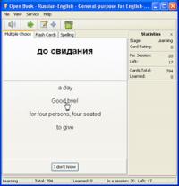 Vocabilis Multilingual 3.1 screenshot. Click to enlarge!