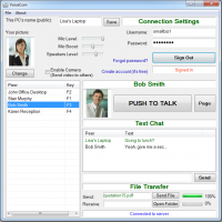 VoiceCom 3.0.0 screenshot. Click to enlarge!