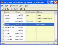 Voicent BroadcastByPhone Autodialer 8.0.7 screenshot. Click to enlarge!