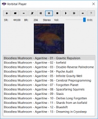Vorbital Player 4.31 screenshot. Click to enlarge!