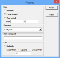 Vydaje 1.1.192 screenshot. Click to enlarge!