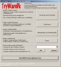 W2kEventLogReport 1.2.0 screenshot. Click to enlarge!