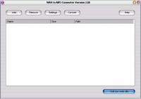 WAV to MP3 Converter 3.3 screenshot. Click to enlarge!