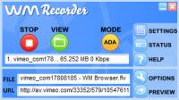 WM Recorder 16.8.1 screenshot. Click to enlarge!