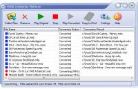 WMAConvert 4.1.4 screenshot. Click to enlarge!