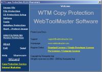 WTM Copy Protection / CD Protect 2.56 screenshot. Click to enlarge!