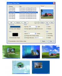 Wallpaper Photo Show for to mp4 4.39 screenshot. Click to enlarge!