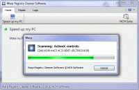 Warp Registry Cleaner Software 1.03 screenshot. Click to enlarge!