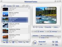 Watermark Factory - advanced watermark creator 2.58 screenshot. Click to enlarge!