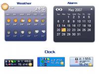 Weather Clock 4.4 screenshot. Click to enlarge!