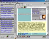 Web Builder Deluxe 4.2 screenshot. Click to enlarge!