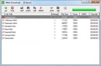 Web Downloader 1.1.2.8 screenshot. Click to enlarge!