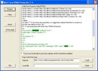 Web Form SPAM Protection 1.5.2 screenshot. Click to enlarge!