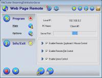 Web Page Remote 11.0 screenshot. Click to enlarge!