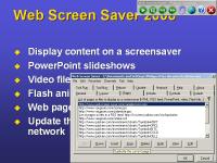 Web Screen Saver 2010SE screenshot. Click to enlarge!