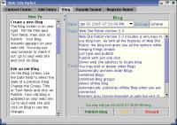 Web Site Robot 2.4 screenshot. Click to enlarge!