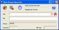 Web Stream Recorder 2015 3.0.2097 screenshot. Click to enlarge!