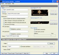 Web Update Builder 3.2 screenshot. Click to enlarge!