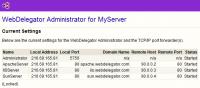 WebDelegator 1.0 screenshot. Click to enlarge!