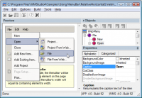 WebMenu Studio 7.0 - 106 screenshot. Click to enlarge!