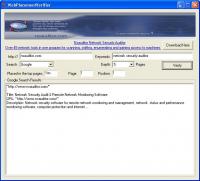 WebPlacementVerifier 1.0 screenshot. Click to enlarge!