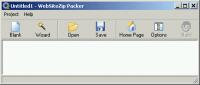 WebSiteZip Packer 1.3 screenshot. Click to enlarge!