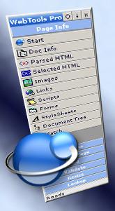 WebTools Pro 1.1 screenshot. Click to enlarge!