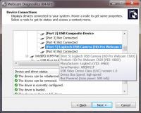 Webcam Diagnostics 1.10 screenshot. Click to enlarge!