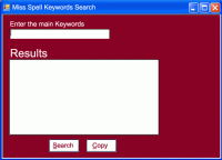 Website Miss Spells 1.0 screenshot. Click to enlarge!