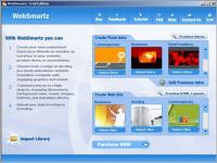 Websmartz Flash Intro Builder 3.0 screenshot. Click to enlarge!