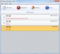Weeny Free Alarm Clock 1.2 screenshot. Click to enlarge!