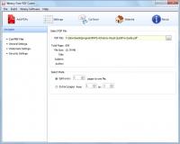 Weeny Free PDF Cutter 1.3 screenshot. Click to enlarge!