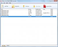 Weeny Free ePub to PDF Converter 1.2 screenshot. Click to enlarge!