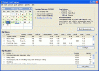 Weight Loss Program 1.0 screenshot. Click to enlarge!