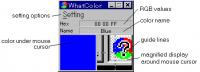 WhatColor 4.82e screenshot. Click to enlarge!
